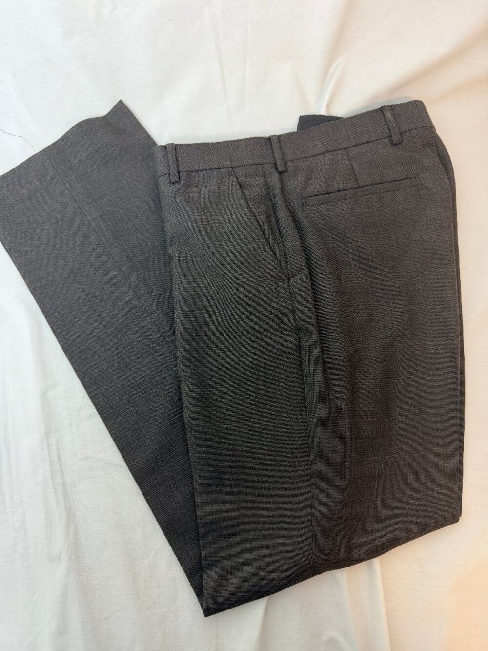 Men's Banana Republic Classic Fit Brown Plaid Dress Pants